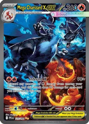 Mega Charizard X ex - Phantasmal Flames 125/94 (Special Illustration Rare)