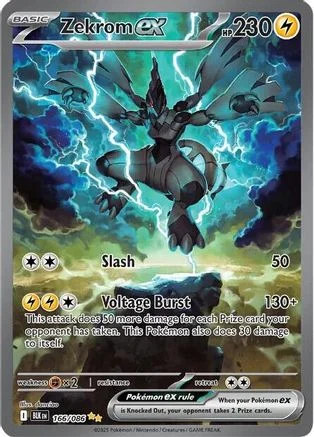 Zekrom ex - Black Bolt 166/86 (Special Illustration Rare)