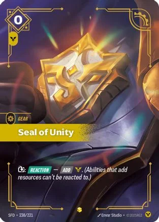 Seal of Unity - Riftbound: Spiritforged 238