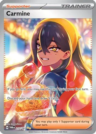 Carmine - Twilight Masquerade 217/167 (Special Illustration Rare)