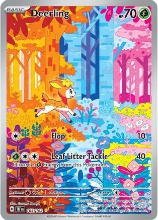 Deerling - Temporal Forces 165/162 (Illustration Rare)