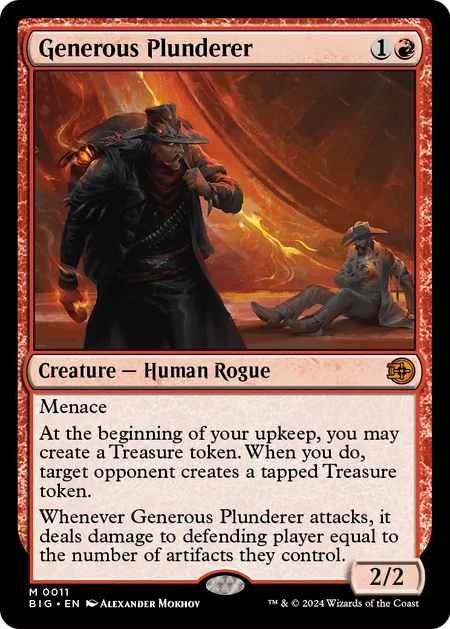 Generous Plunderer - The Big Score #11