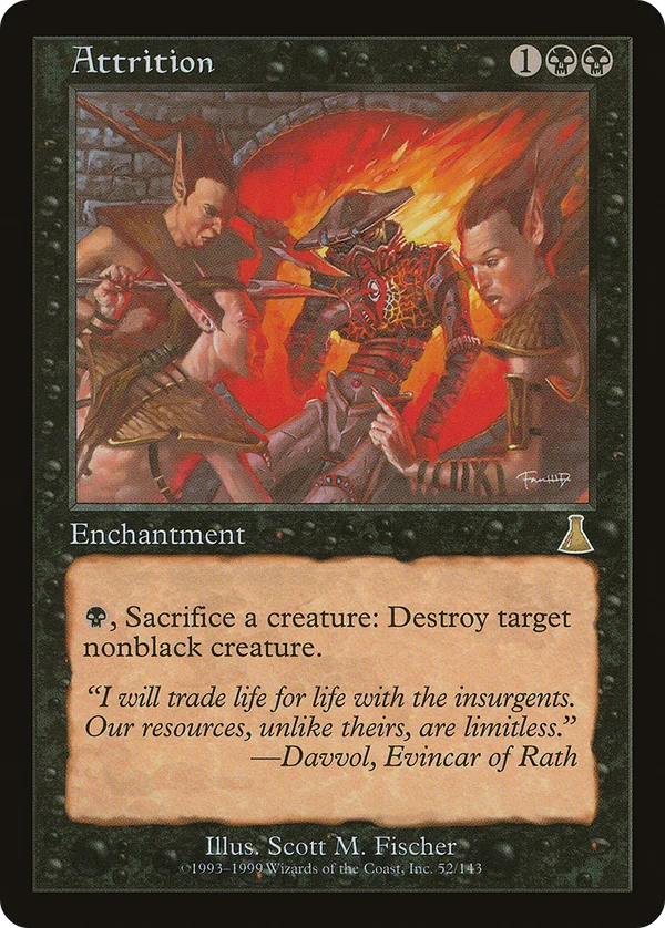 Attrition - Urza's Destiny #52