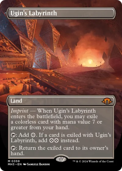 Ugin's Labyrinth [Borderless] - Modern Horizons 3 #359