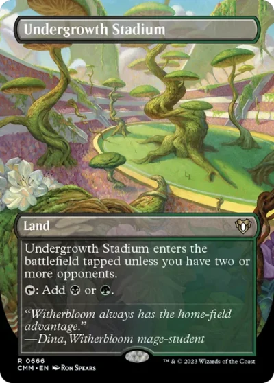 Undergrowth Stadium [Borderless] - Commander Masters #666