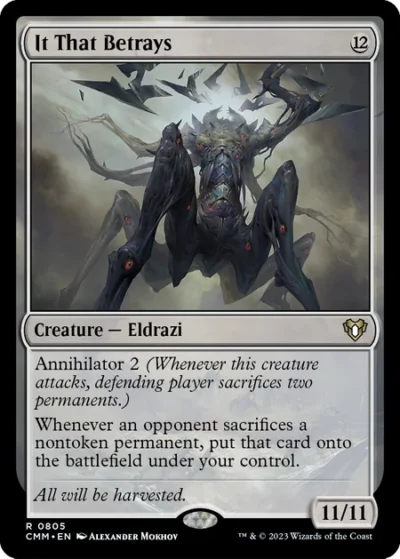 It That Betrays - Commander Masters #805