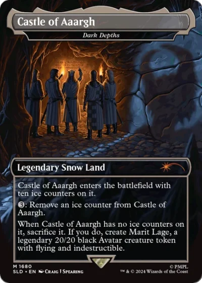 Dark Depths (Castle of Aaargh) [Borderless] - Secret Lair Drop #1680