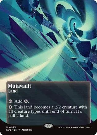Mutavault [Borderless] - Edge of Eternities: Stellar Sights #73