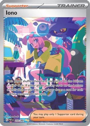 Iono - Paldean Fates 237/91 (Special Illustration Rare)