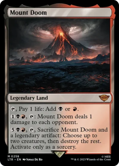Mount Doom - The Lord of the Rings: Tales of Middle-earth #258
