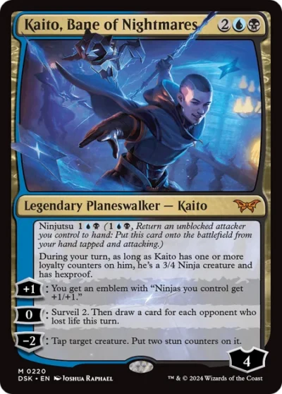 Kaito, Bane of Nightmares - Duskmourn: House of Horror #220