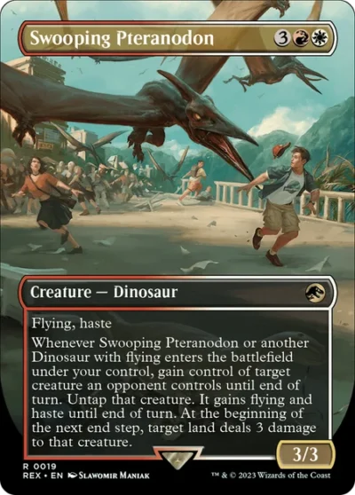 Swooping Pteranodon [Borderless] - Jurassic World Collection #19