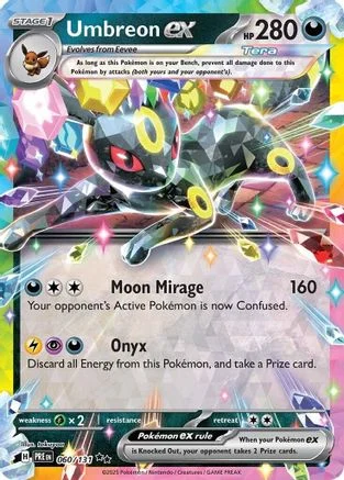 Umbreon ex - Prismatic Evolutions 060/131 (Double Rare)