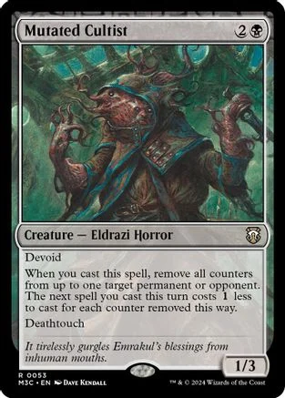 Mutated Cultist - Modern Horizons 3 Commander #53