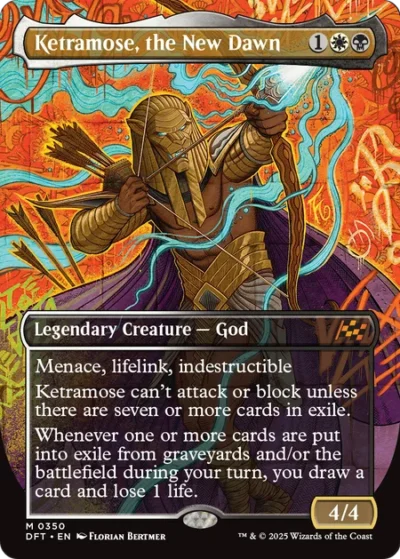 Ketramose, the New Dawn [Borderless] - Aetherdrift #350