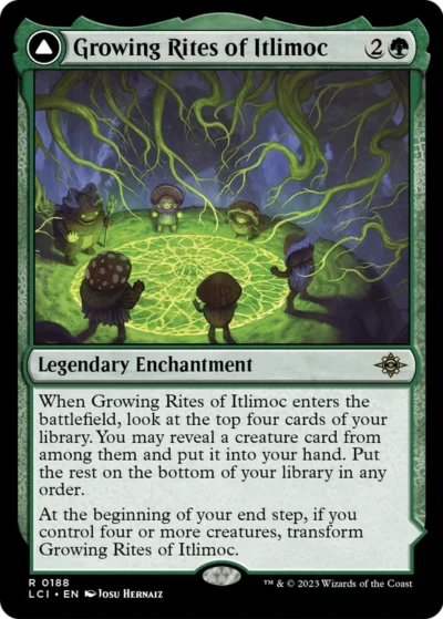 Growing Rites of Itlimoc // Itlimoc, Cradle of the Sun - The Lost Caverns of Ixalan #188