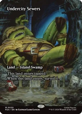Undercity Sewers [Borderless] - Teenage Mutant Ninja Turtles Source Material #20