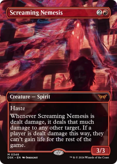 Screaming Nemesis [Borderless] - Duskmourn: House of Horror #348