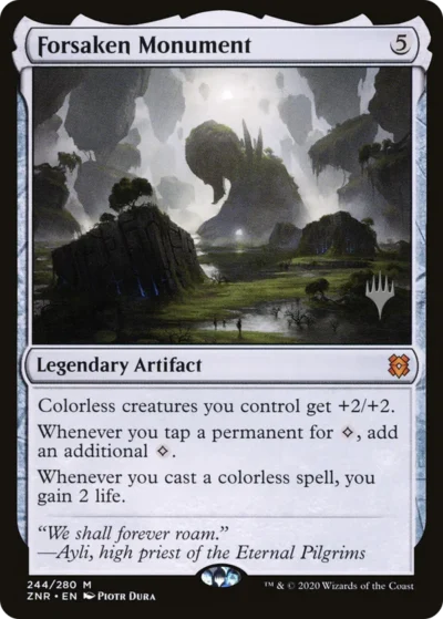 Forsaken Monument - Zendikar Rising Promos #244p