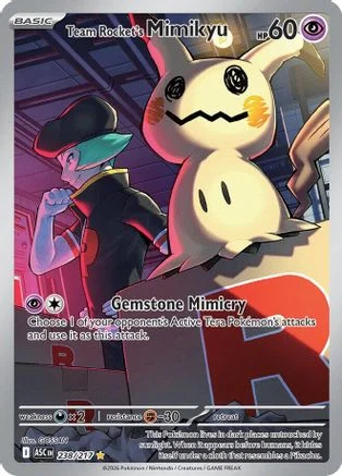 Team Rocket's Mimikyu - Ascended Heroes 238/217 (Illustration Rare)