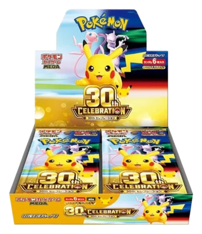30th Celebration Booster Box (Japanese, M6a), factory sealed