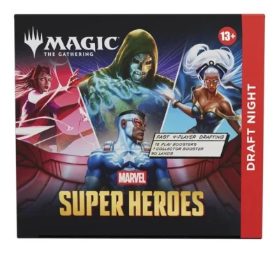 Marvel Super Heroes Draft Night Box, factory sealed