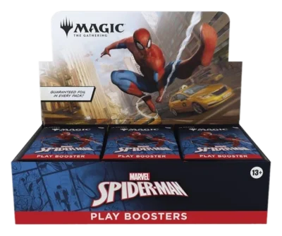Marvel's Spider-Man Play Booster Box, factory sealed