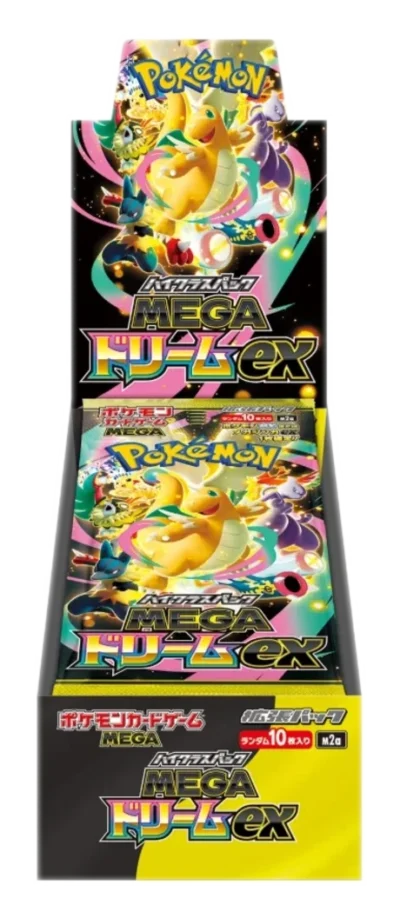MEGA Dream ex Japanese booster box, factory sealed