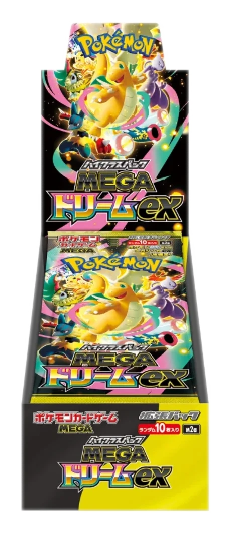MEGA Dream ex Japanese booster box, factory sealed