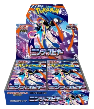 Ninja Spinner Booster Box (Japanese, M4), factory sealed