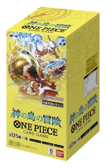 One Piece OP-15 Adventure on Kami's Island Booster Box (Japanese), factory sealed