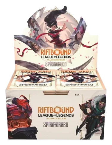 Riftbound: Spiritforged Booster Display, factory sealed