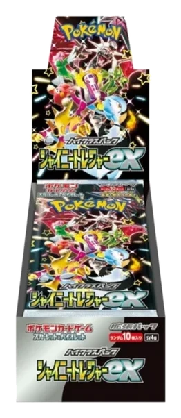 Shiny Treasure ex Booster Box (Japanese, SV4a), factory sealed