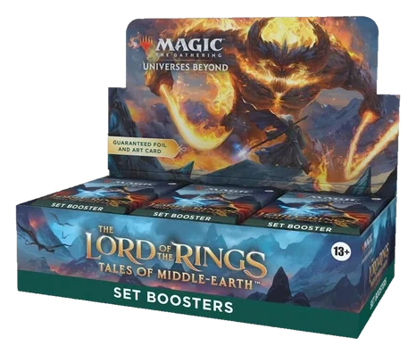 The Lord of the Rings: Tales of Middle-earth Set Booster Box, factory sealed