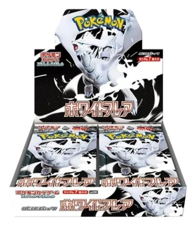 White Flare Booster Box (Japanese, SV11W), factory sealed